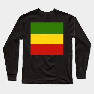 Rasta Flag Long Sleeve T-Shirt